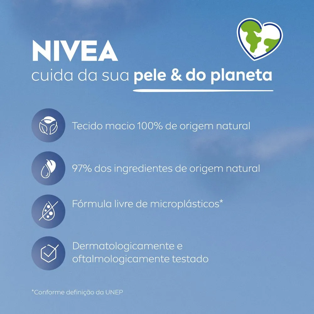 Lenço Demaquilante Nivea 3 em 1 Ação Refrescante 25 unidades — foto 6