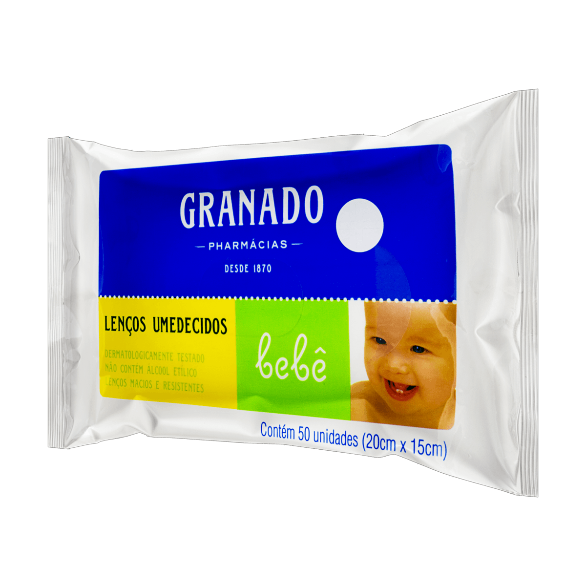 Lenços Umedecidos Granado Bebê Tradicional 50 Unidades — foto 2