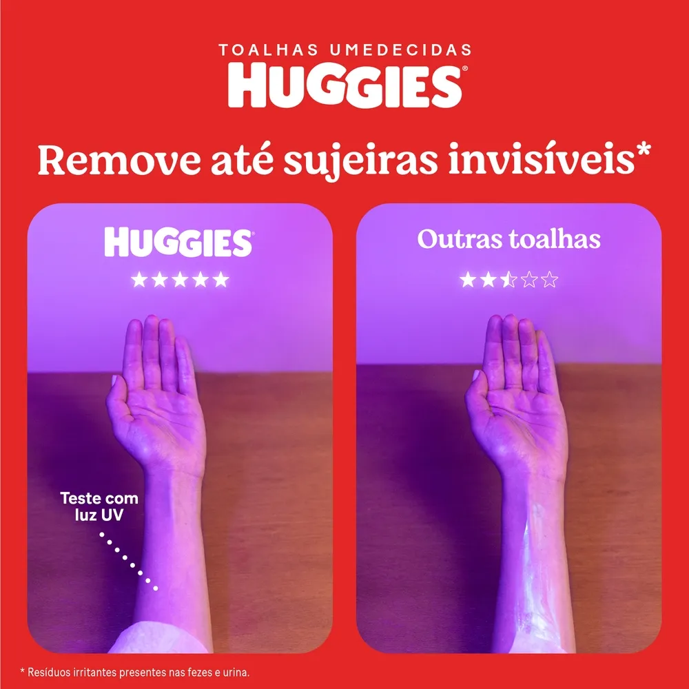 Lenços Umedecidos Huggies Gerando Falcões 88 Unidades — foto 5