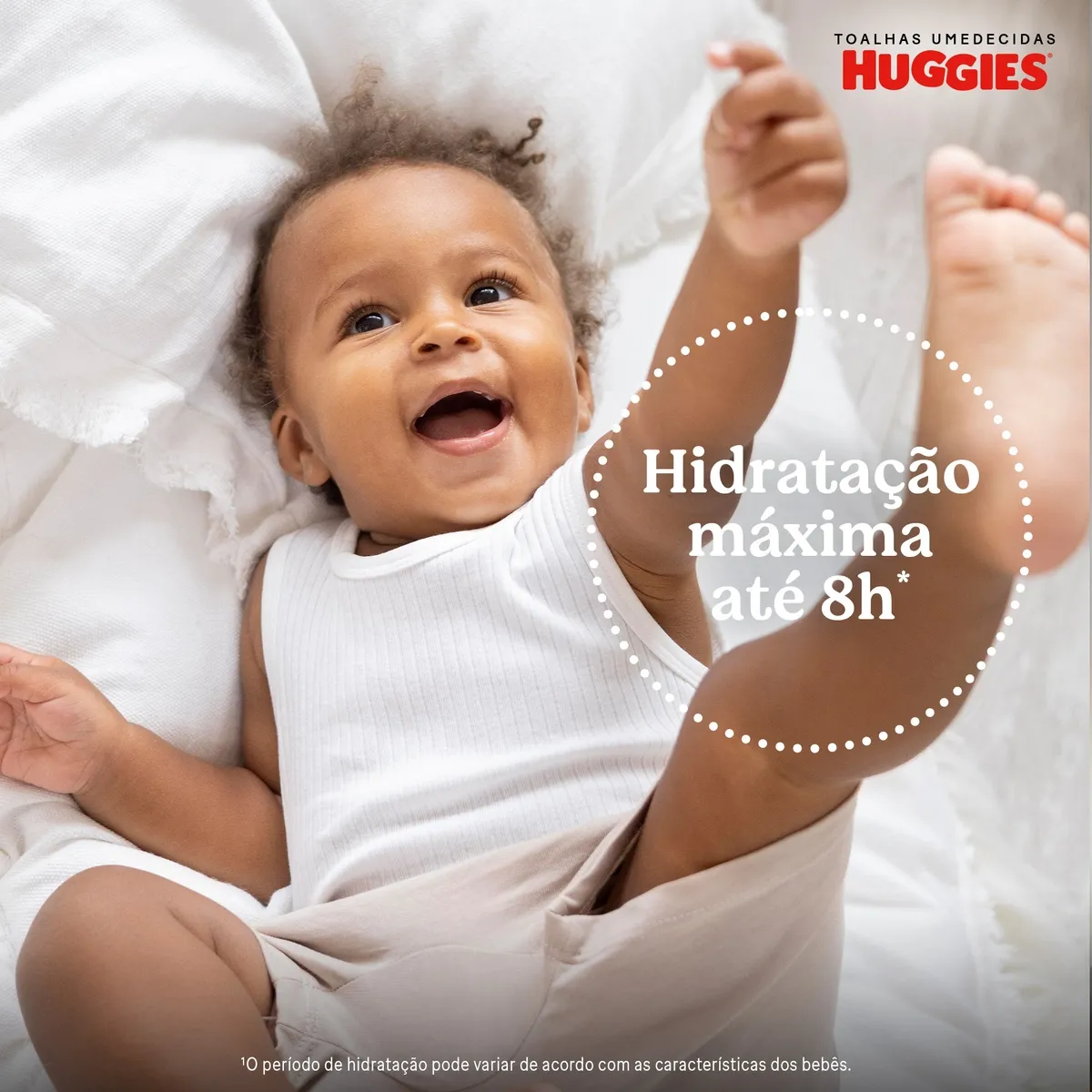 Lenços Umedecidos Huggies Hidratação e Nutrição Contra Assaduras 192 Unidades — foto 4