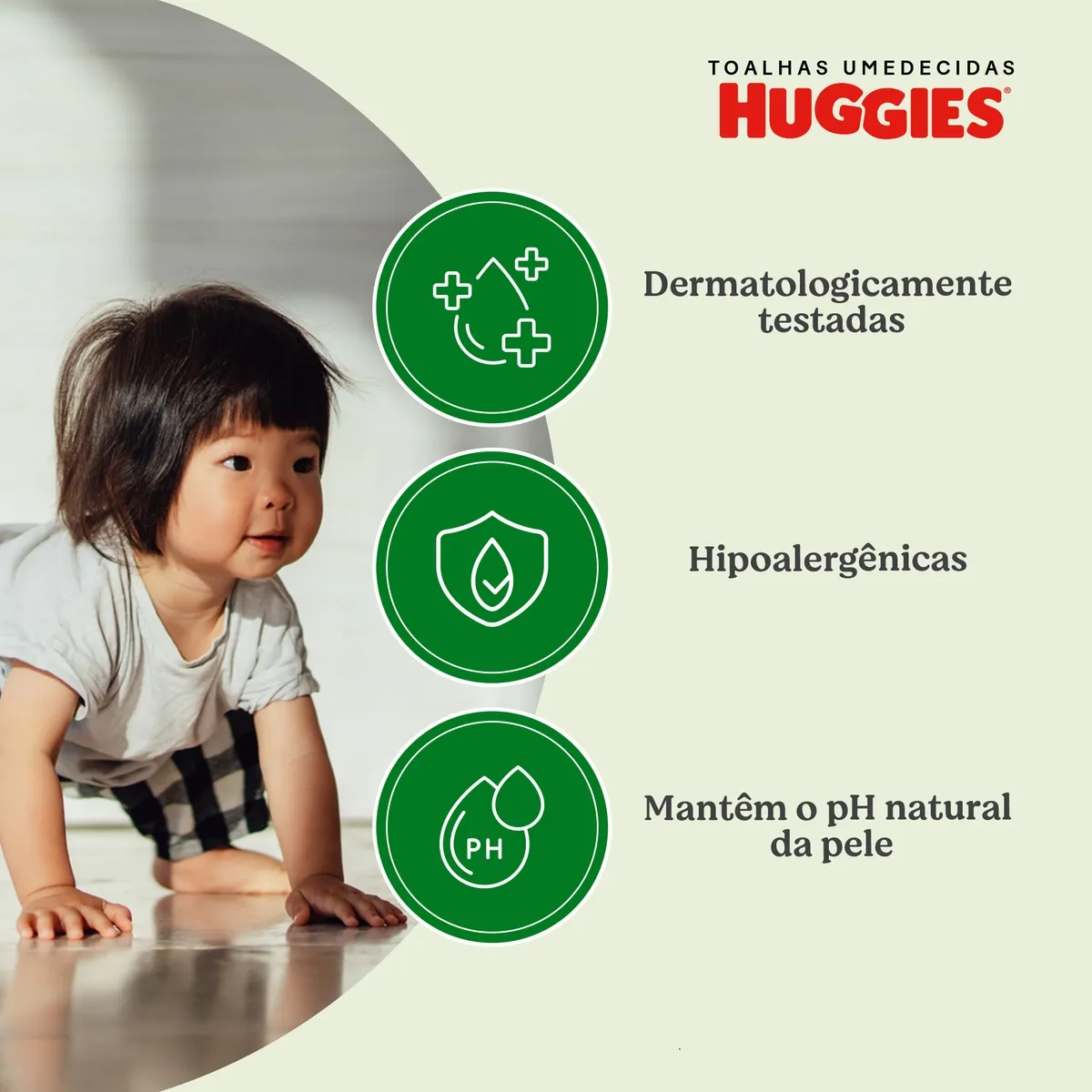 Lenços Umedecidos Huggies Higiene Superior Limpam 2x Mais 48 Unidades — foto 8