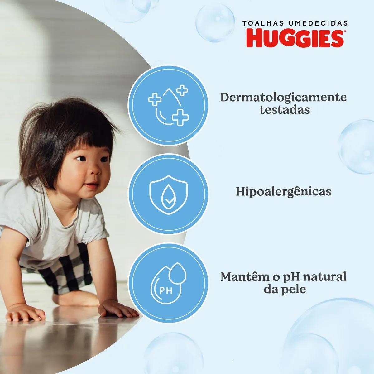 Lenços Umedecidos Huggies Recém-Nascido Sem Fragrância 192 Unidades — foto 10