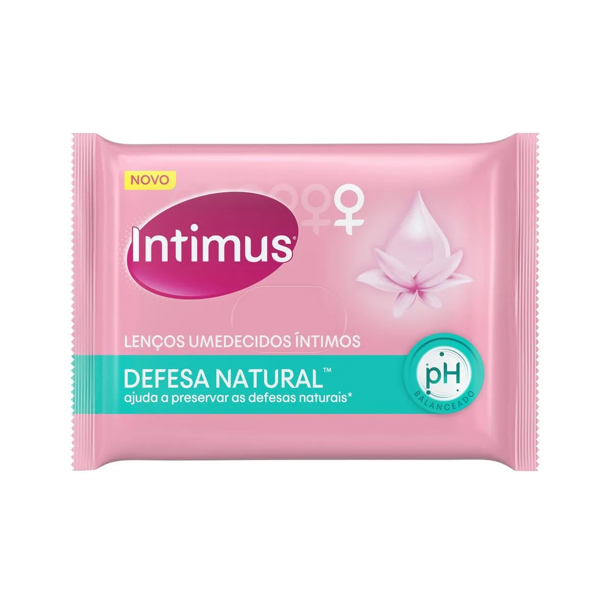 Lenços Umedecidos Íntimo Intimus Defesas Naturais 16 Unidades