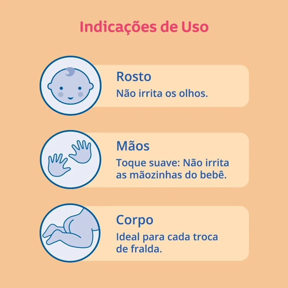 Lenços Umedecidos Johnson's Baby Limpeza e Suavidade 44 Unidades — foto 4