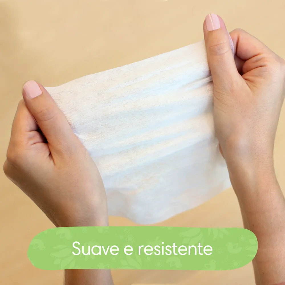 Lenços Umedecidos Pampers Aroma de Aloe Vera 48 Unidades — foto 4