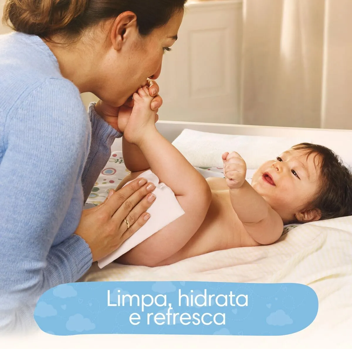 Lenços Umedecidos Pampers Cuidado de Bebê 192 Unidades — foto 7
