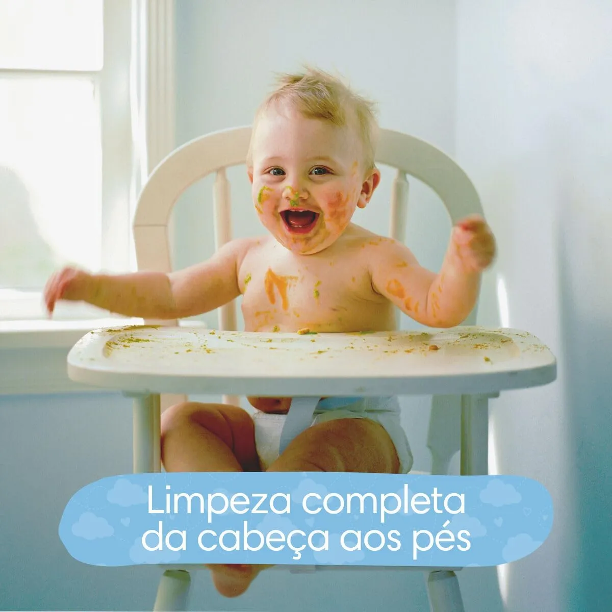 Lenços Umedecidos Pampers Cuidado de Bebê 192 Unidades — foto 3