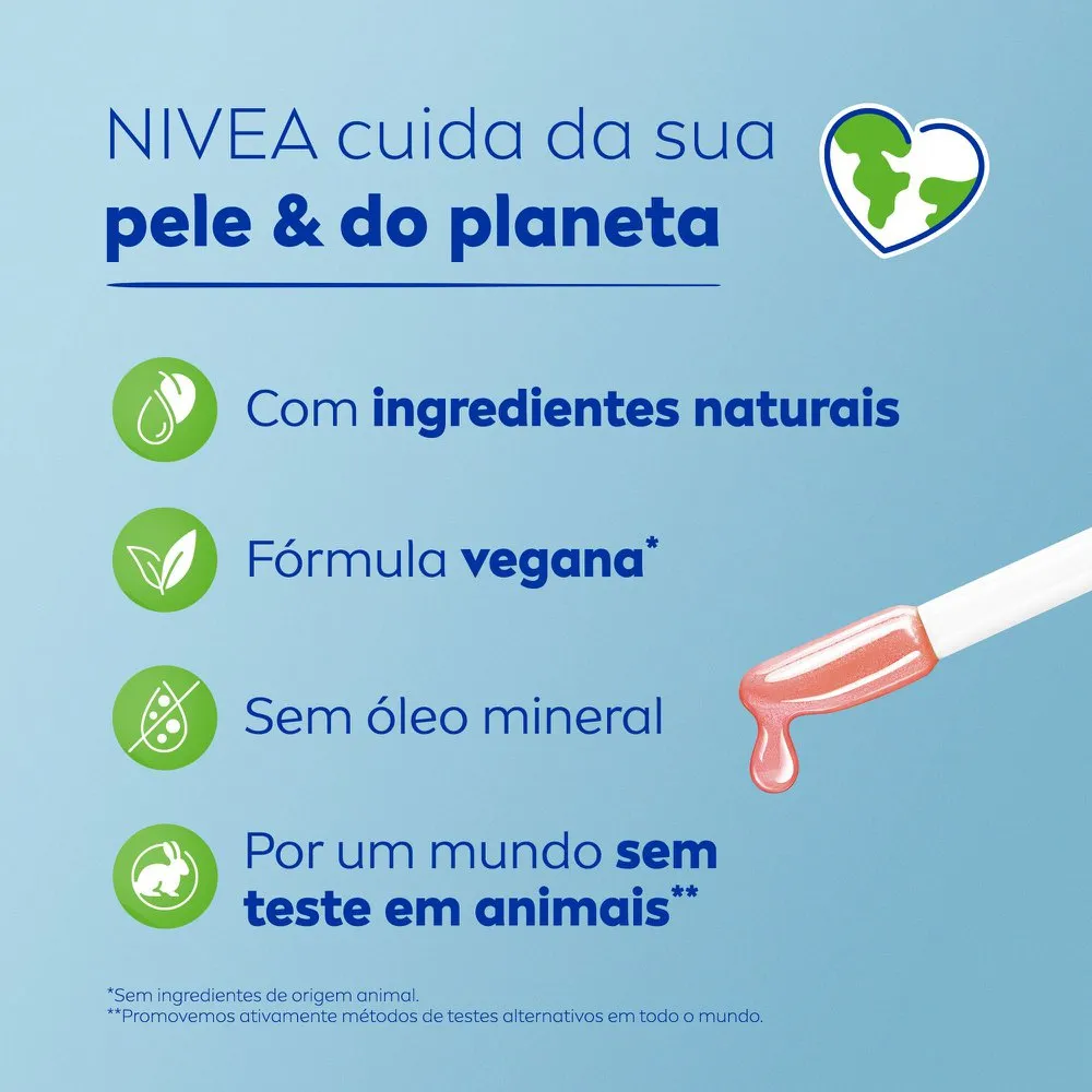 Lip OIl Nivea Brilho Nutritivo Rosé 5,5ml — foto 7