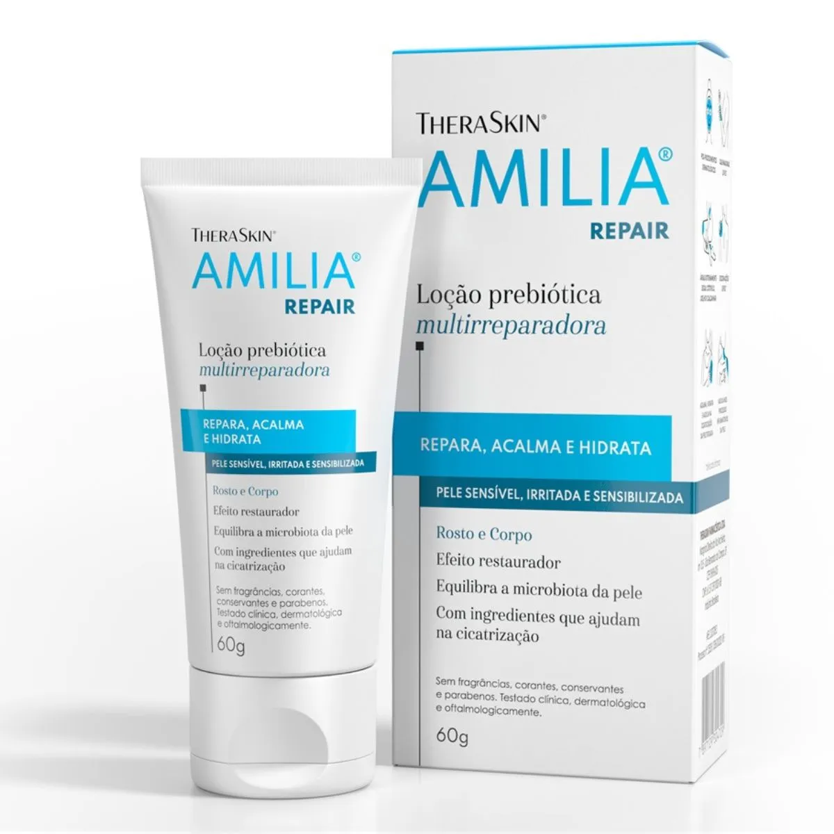 Loção Amilia Repair Prebiótica 60g