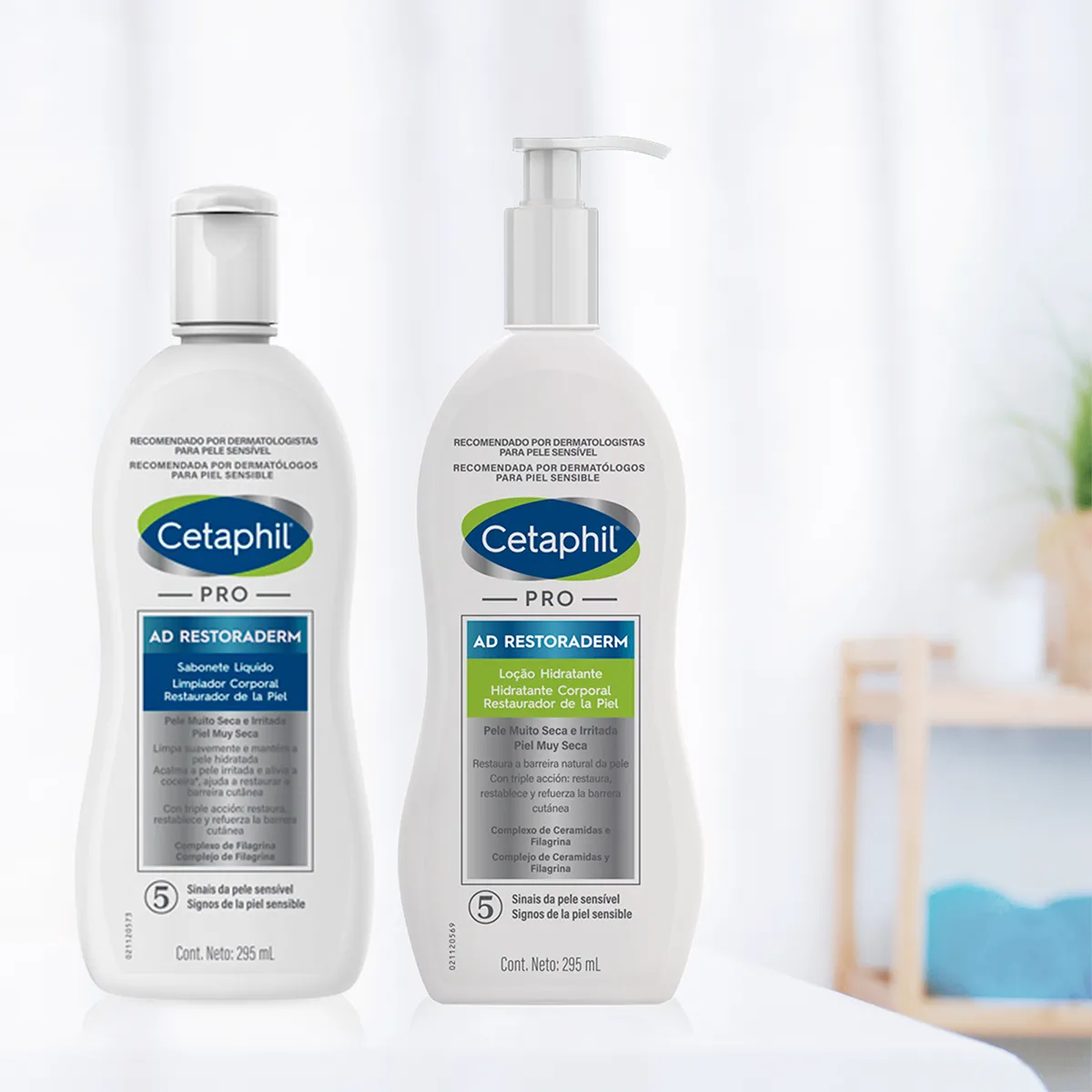 Loção Corporal Cetaphil Pro AD Restoraderm Hidratante 295ml — foto 6