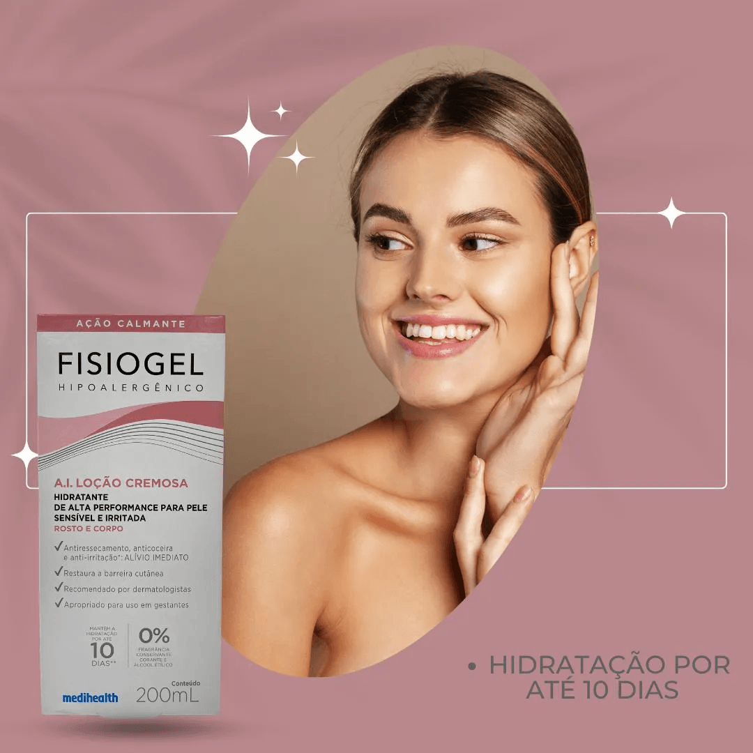 Loção Corporal Fisiogel A.I. Hidratante 200ml — foto 3