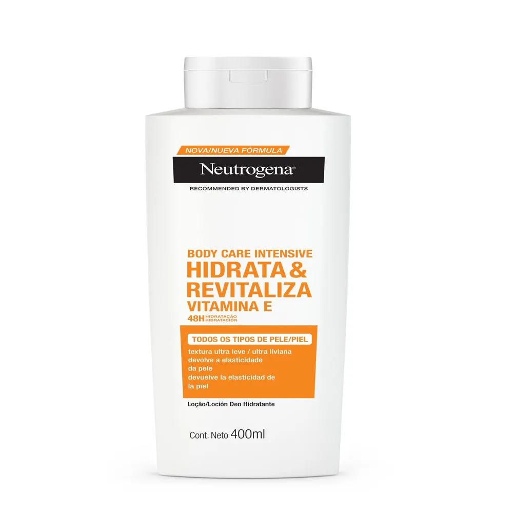 Loção Corporal Neutrogena Body Care Intensive Hidrata e Revitaliza 400ml