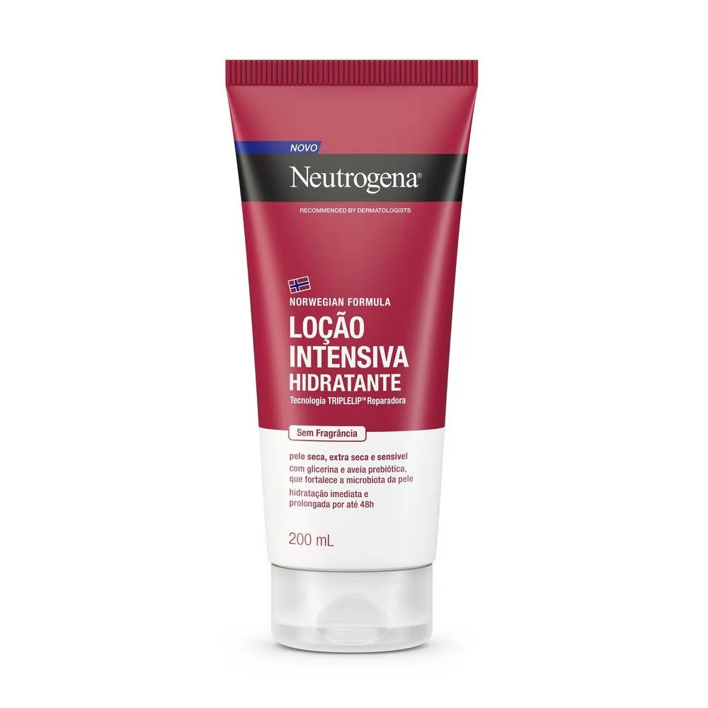 Loção Corporal Neutrogena Norwegian Intensiva Sem Fragrância 200ml — foto 2