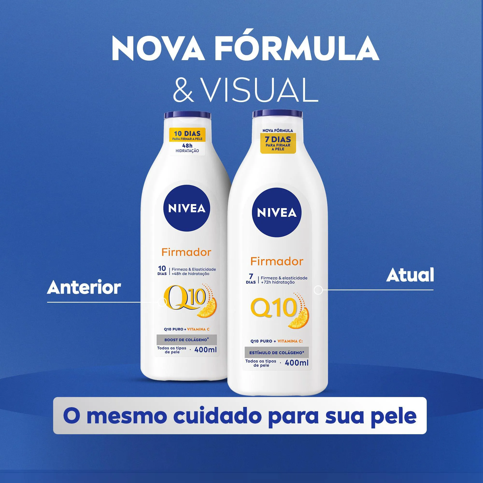 Loção Corporal Nivea Q10 + Vitamina C Firmadora 400ml — foto 3