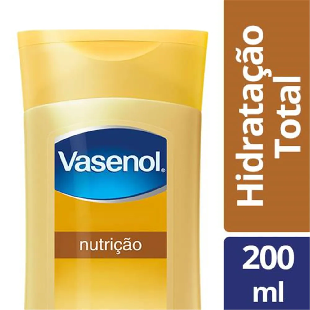 Loção Corporal Vasenol Hidratação Total Nutrição 200ml — foto 2