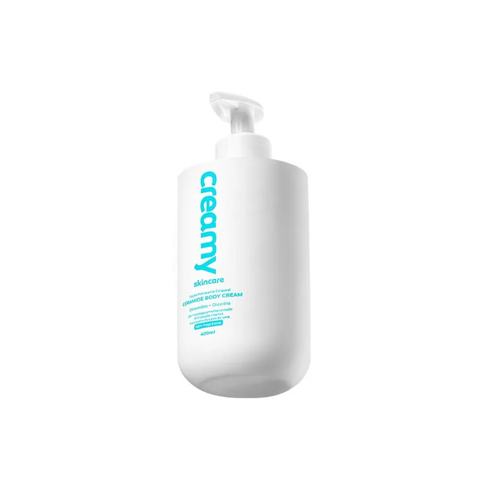 Loção Hidratante Ceramide Body Cream Sem Fragrância 400ml