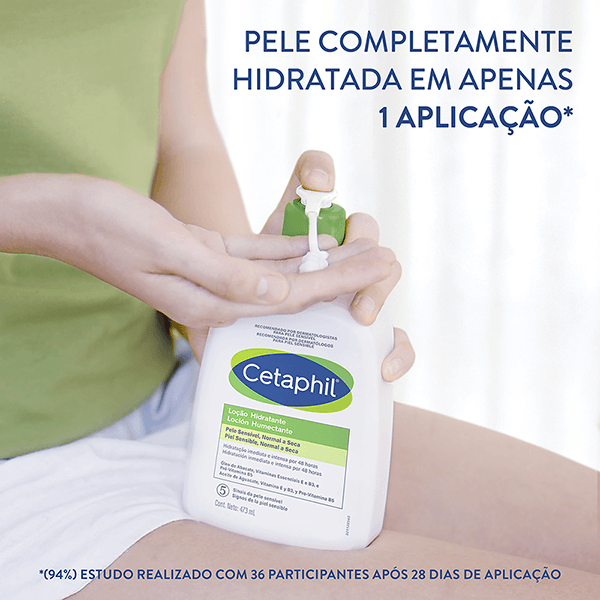 Loção Hidratante Cetaphil para Corpo e Rosto 473ml — foto 4