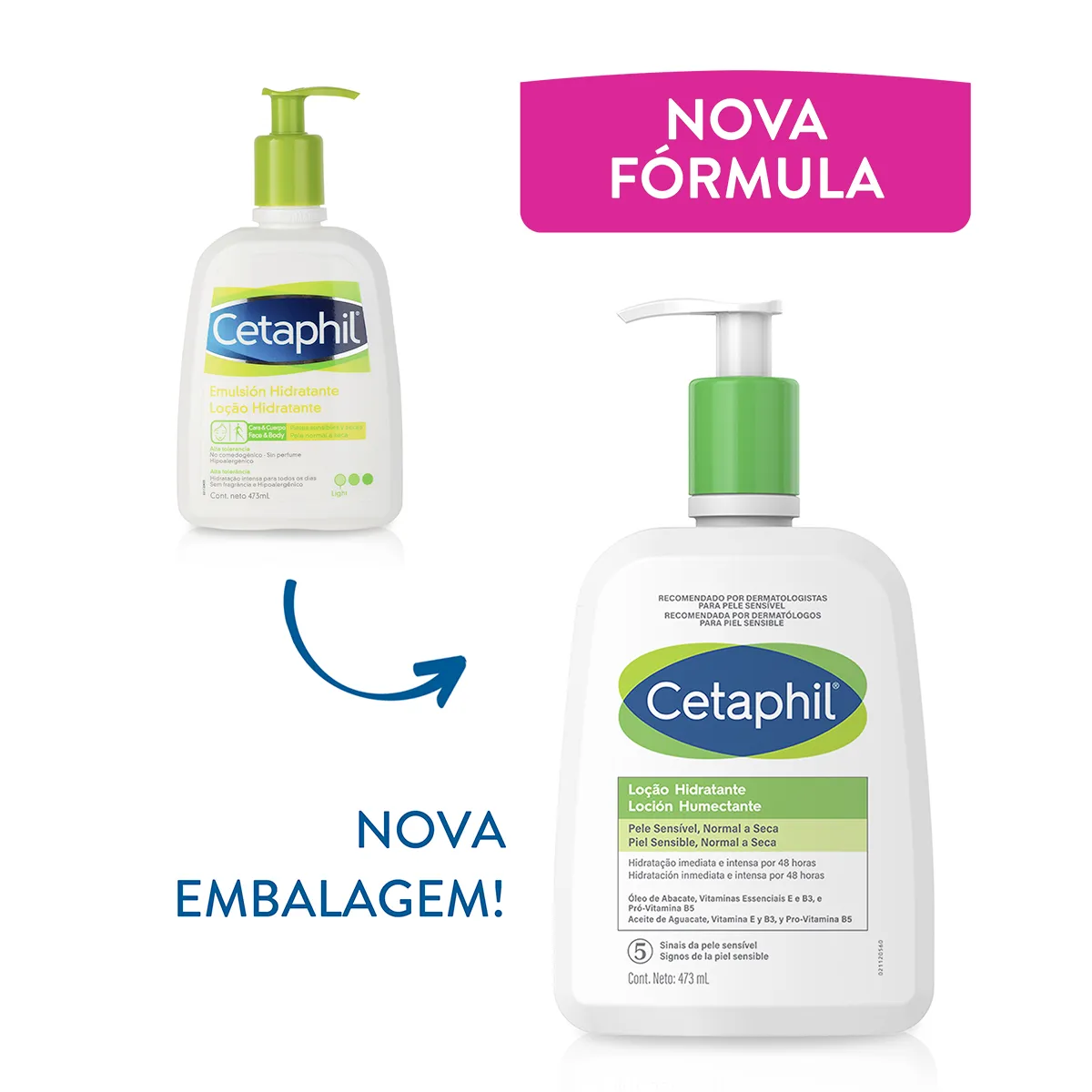Loção Hidratante Cetaphil para Corpo e Rosto 473ml — foto 11