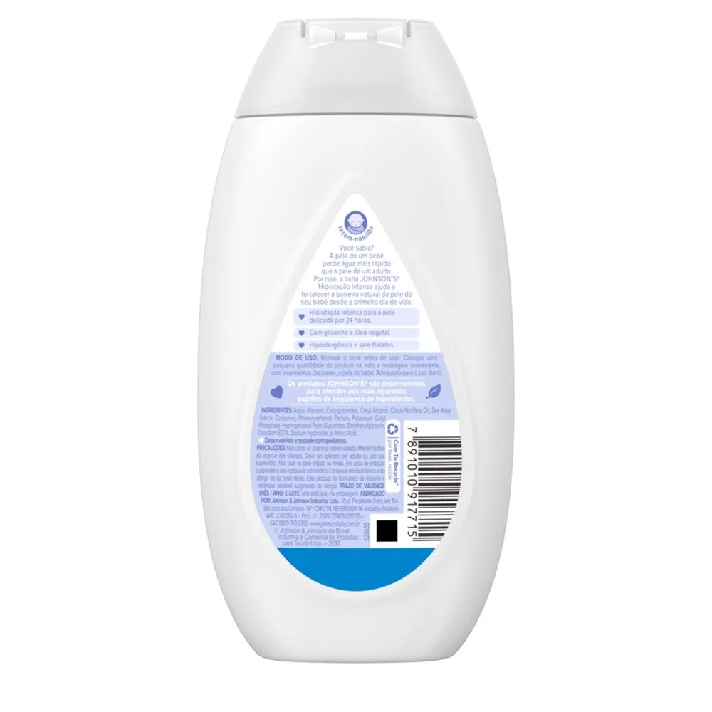 Loção Hidratante Infantil Johnson's Baby Hidratação Intensa 200ml — foto 2