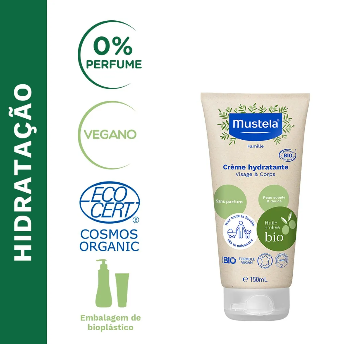 Loção Hidratante Mustela Bio Bebê Sem Perfume 150ml — foto 4