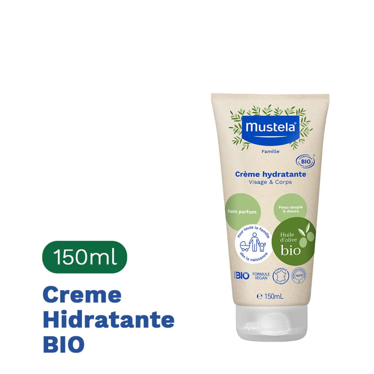 Loção Hidratante Mustela Bio Bebê Sem Perfume 150ml — foto 2