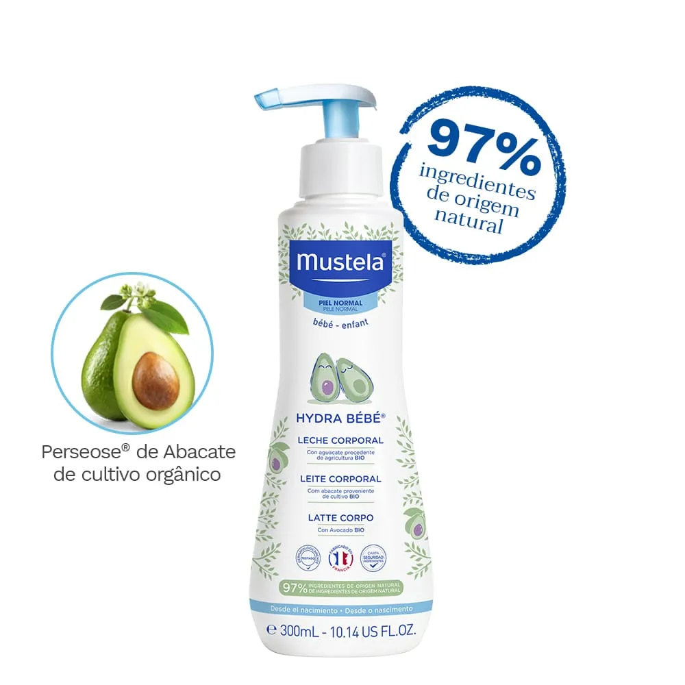 Loção Hidratante Mustela Hydra Bebê Com Abacate Orgânico 300ml — foto 2