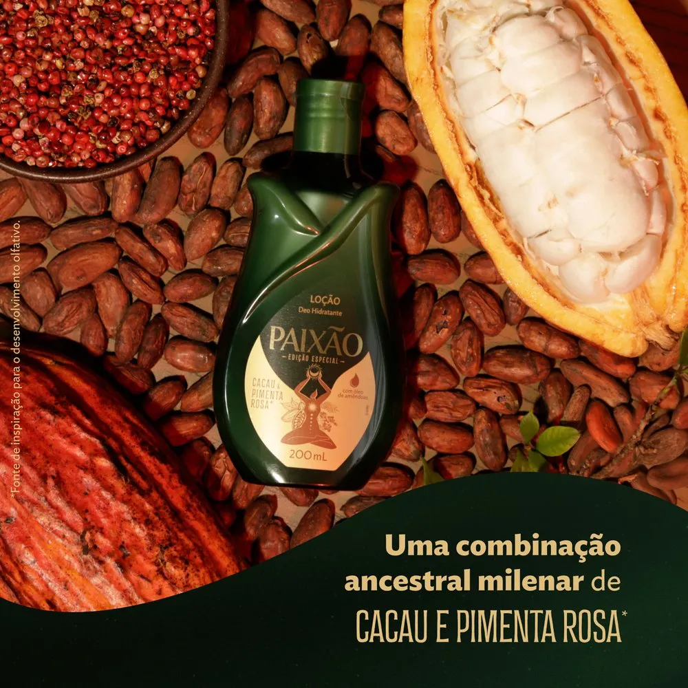 Loção Hidratante Paixão Cacau e Pimenta Rosa 200ml — foto 5