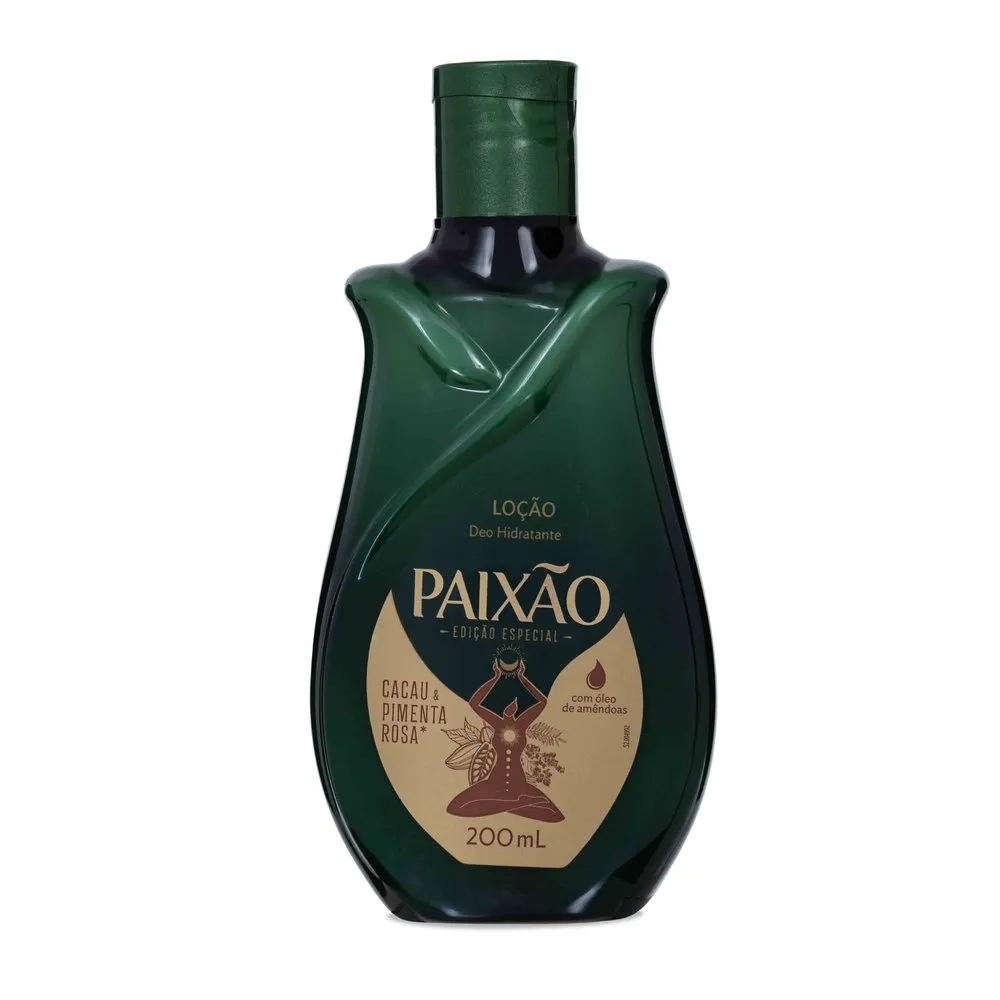 Loção Hidratante Paixão Cacau e Pimenta Rosa 200ml