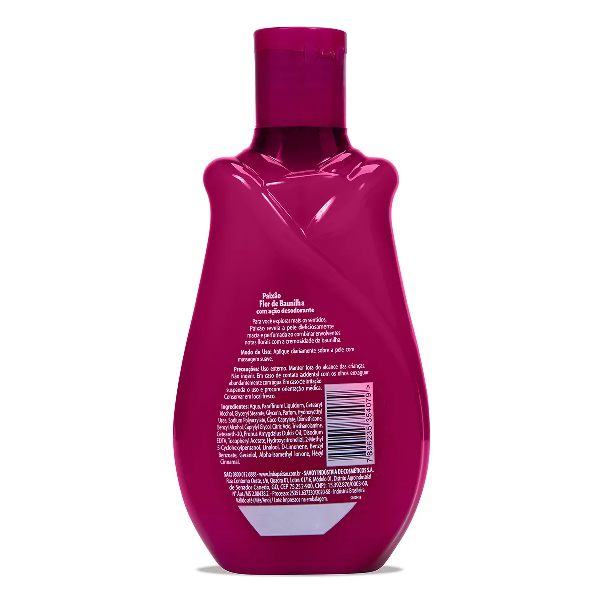 Loção Hidratante Paixão Flor de Baunilha 200ml — foto 4