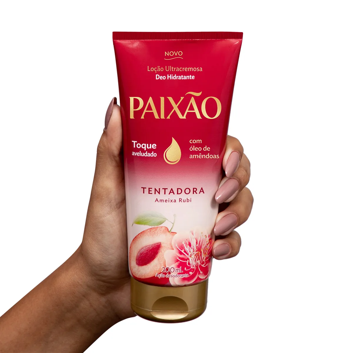 Loção Hidratante Paixão Tentadora Ameixa e Rubi Ultracremosa 200ml — foto 7