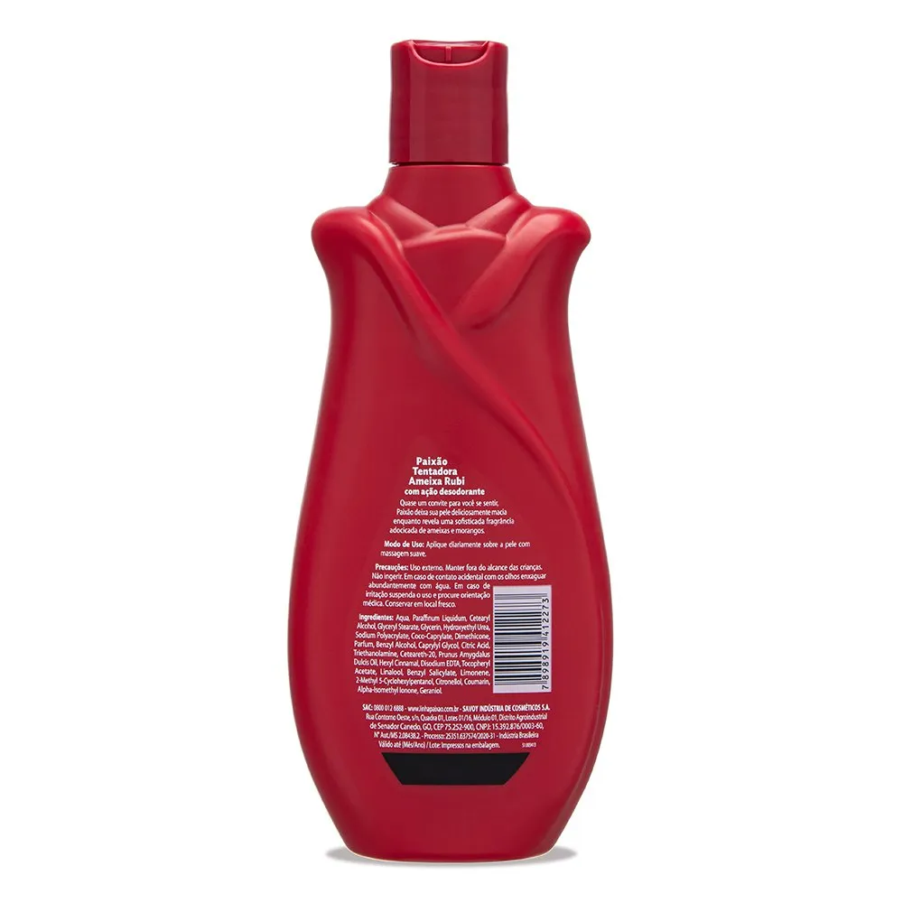 Loção Hidratante Paixão Tentadora Ameixa e Rubis 400ml — foto 5