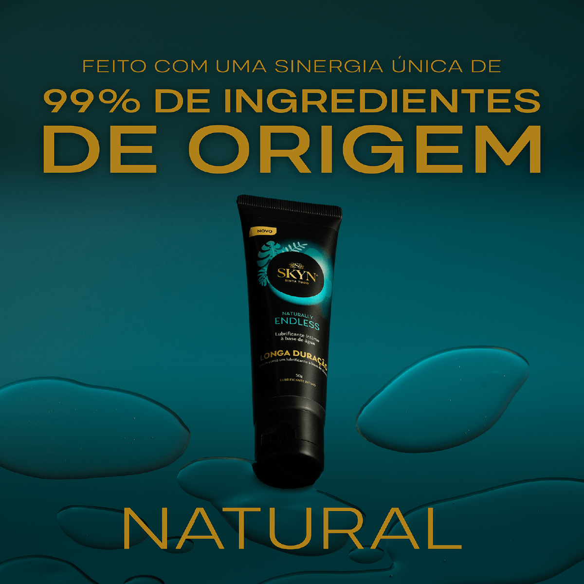 Lubrificante Íntimo Blowtex Skyn Naturally Endless 50g — foto 6