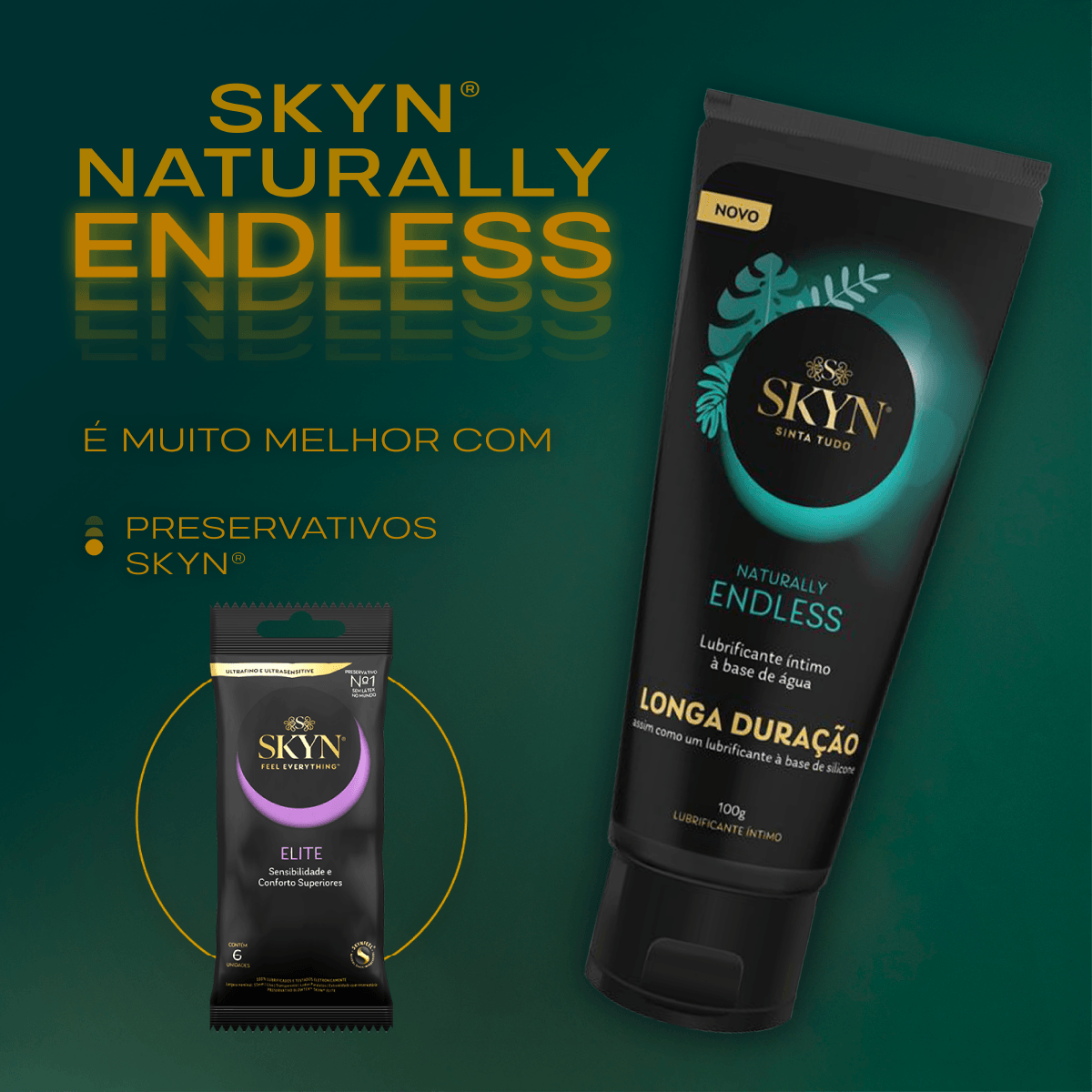 Lubrificante Íntimo Blowtex Skyn Naturally Endless 50g — foto 7
