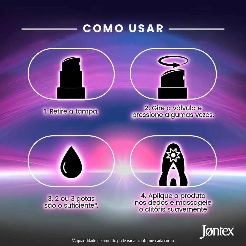 Lubrificante Íntimo Jontex Intense Gel Clitoriano 10g — foto 4