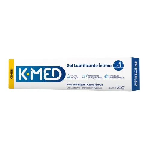 Lubrificante Íntimo K-Med Neutro 25g