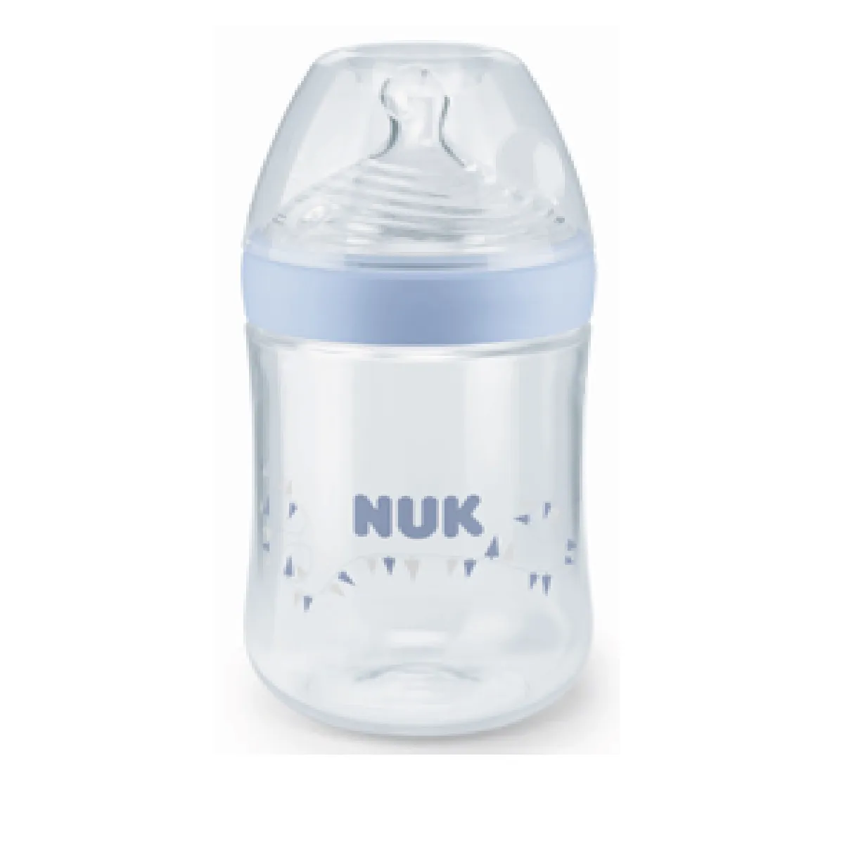 Mamadeira NUK Essence +6 meses Líquidos Média Consistência Azul Tamanho 2 260ml 1 Unidade