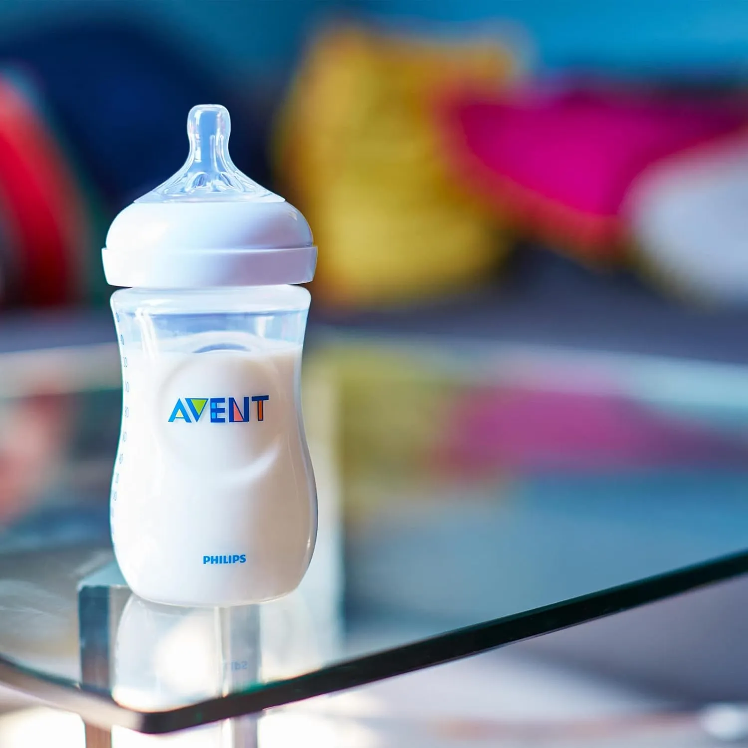 Mamadeira Pétala Transparente Philips Avent 125ml — foto 3