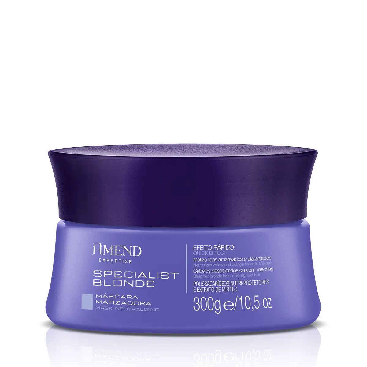 Máscara Capilar Amend Specialist Blonde Matizador 300g