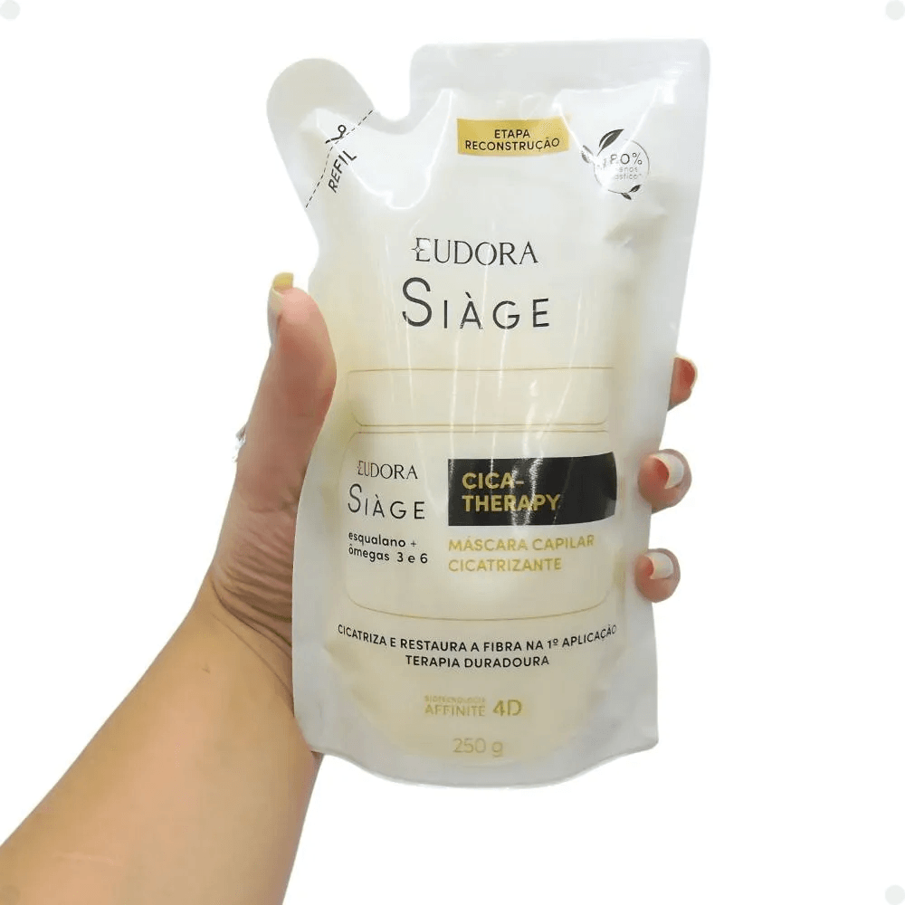 Máscara Capilar Eudora Siàge Cica-Therapy Cicatrizante Refil 250g — foto 2