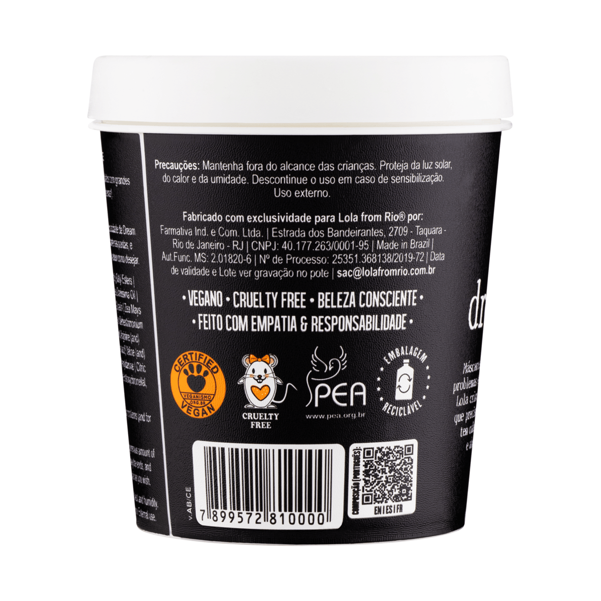 Máscara Capilar Lola Dream Cream 200g — foto 2