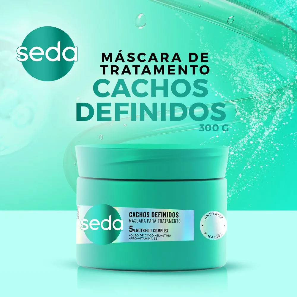 Máscara Capilar Seda Cachos Definidos 300g — foto 4