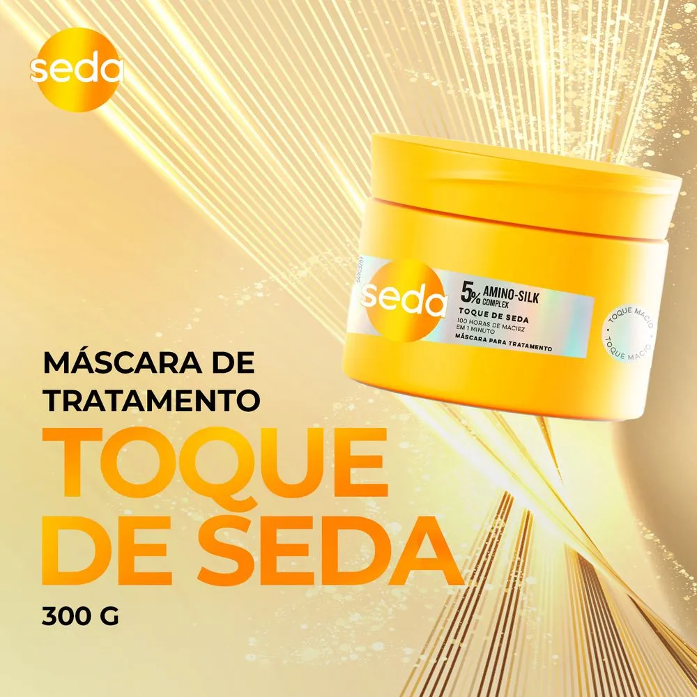 Máscara Capilar Seda Toque de Seda 300g — foto 4