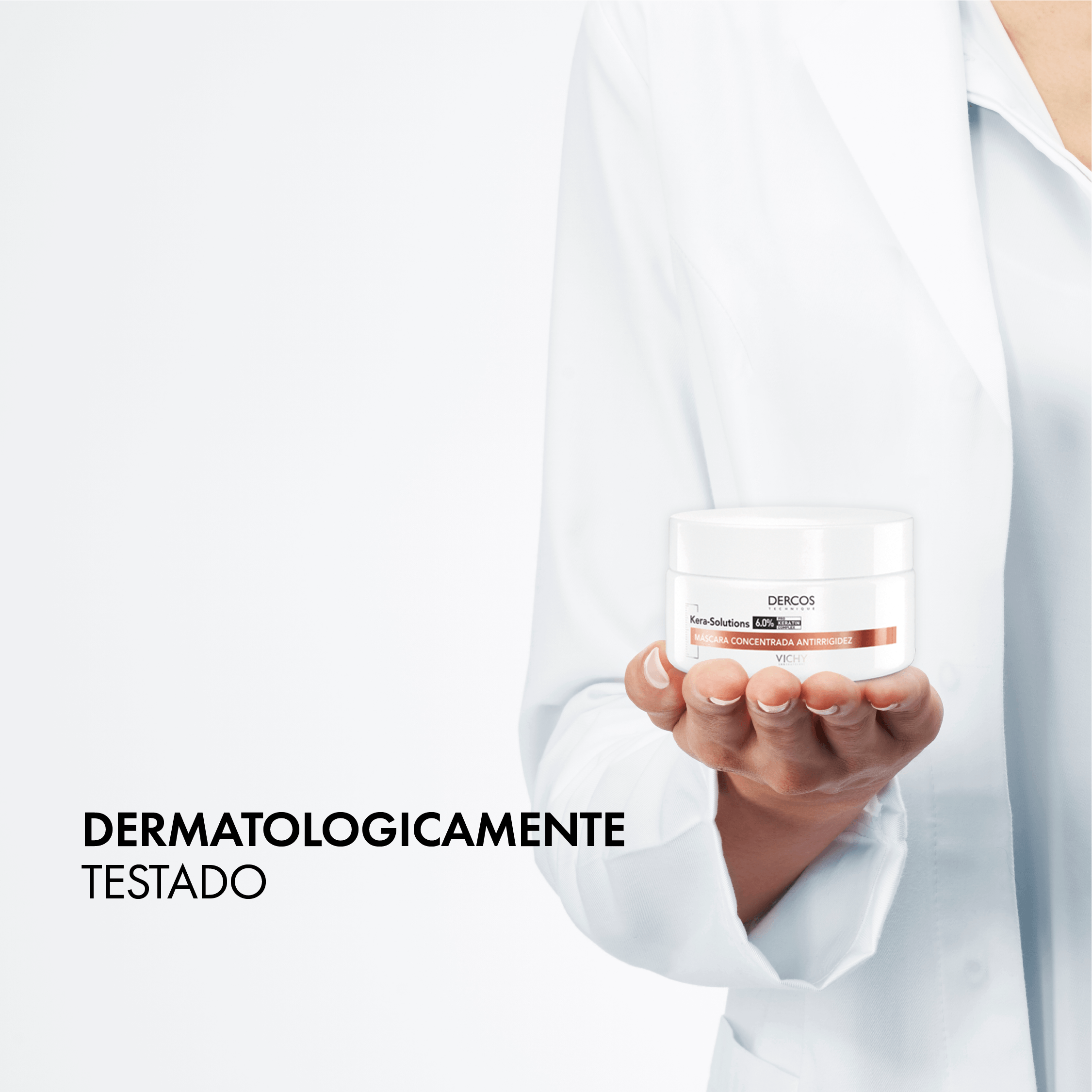 Máscara Capilar Vichy Dercos Kera-Solutions Antirrígide 200ml — foto 5