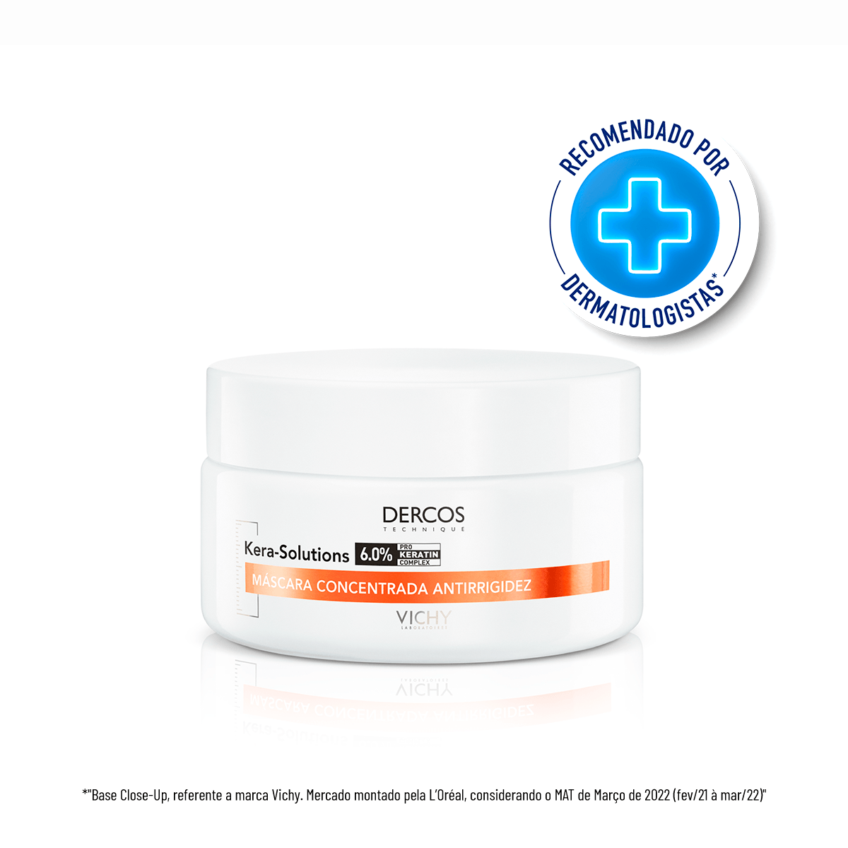 Máscara Capilar Vichy Dercos Kera-Solutions Antirrígide 200ml — foto 2