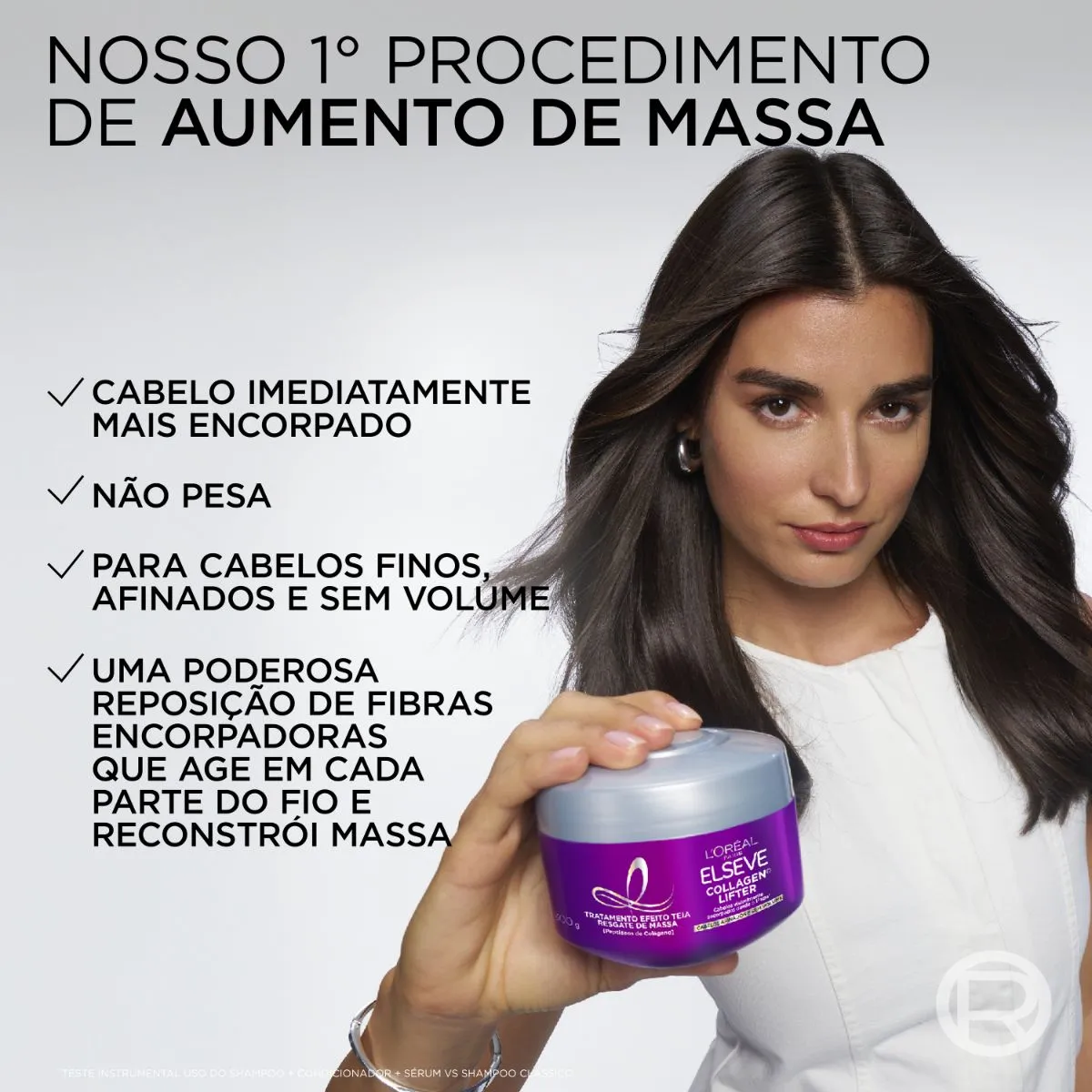 Máscara de Tratamento Capilar Elseve Collagen Lifter Efeito Teia 300g — foto 5