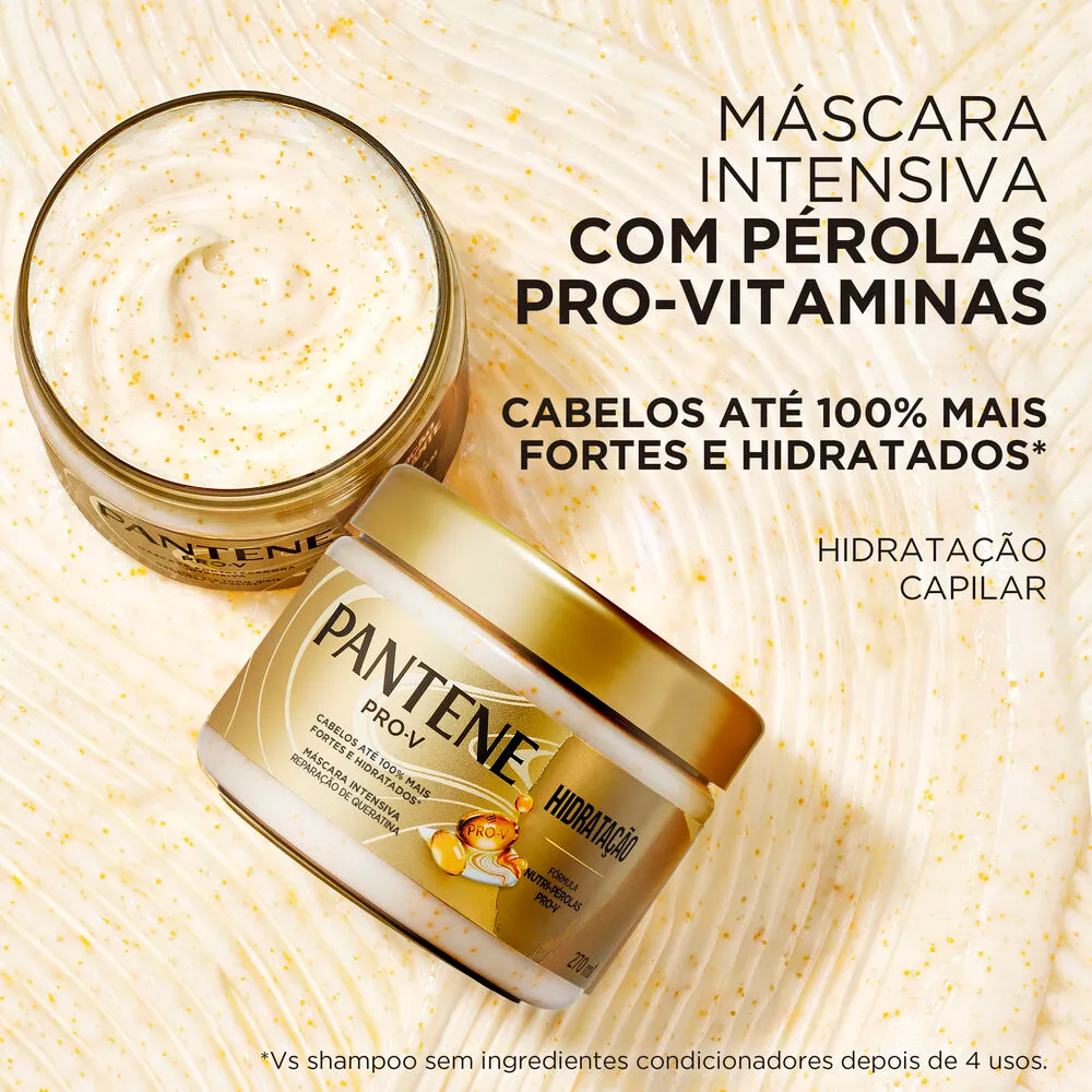 Máscara de Tratamento Pantene Pro-V Hidratação Intensiva 270ml — foto 3