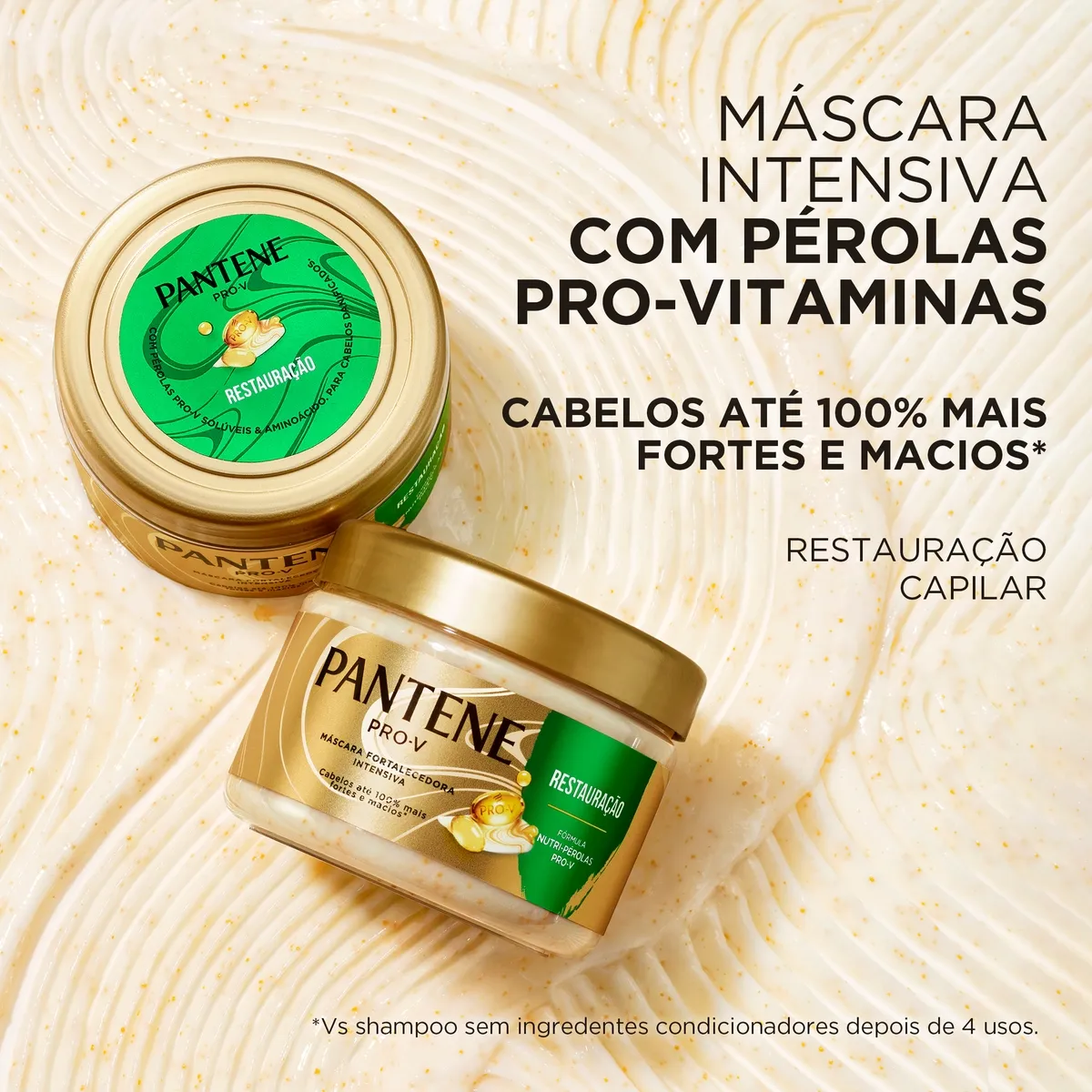 Máscara de Tratamento Pantene Pro-V Restauração Intensiva 270ml — foto 4
