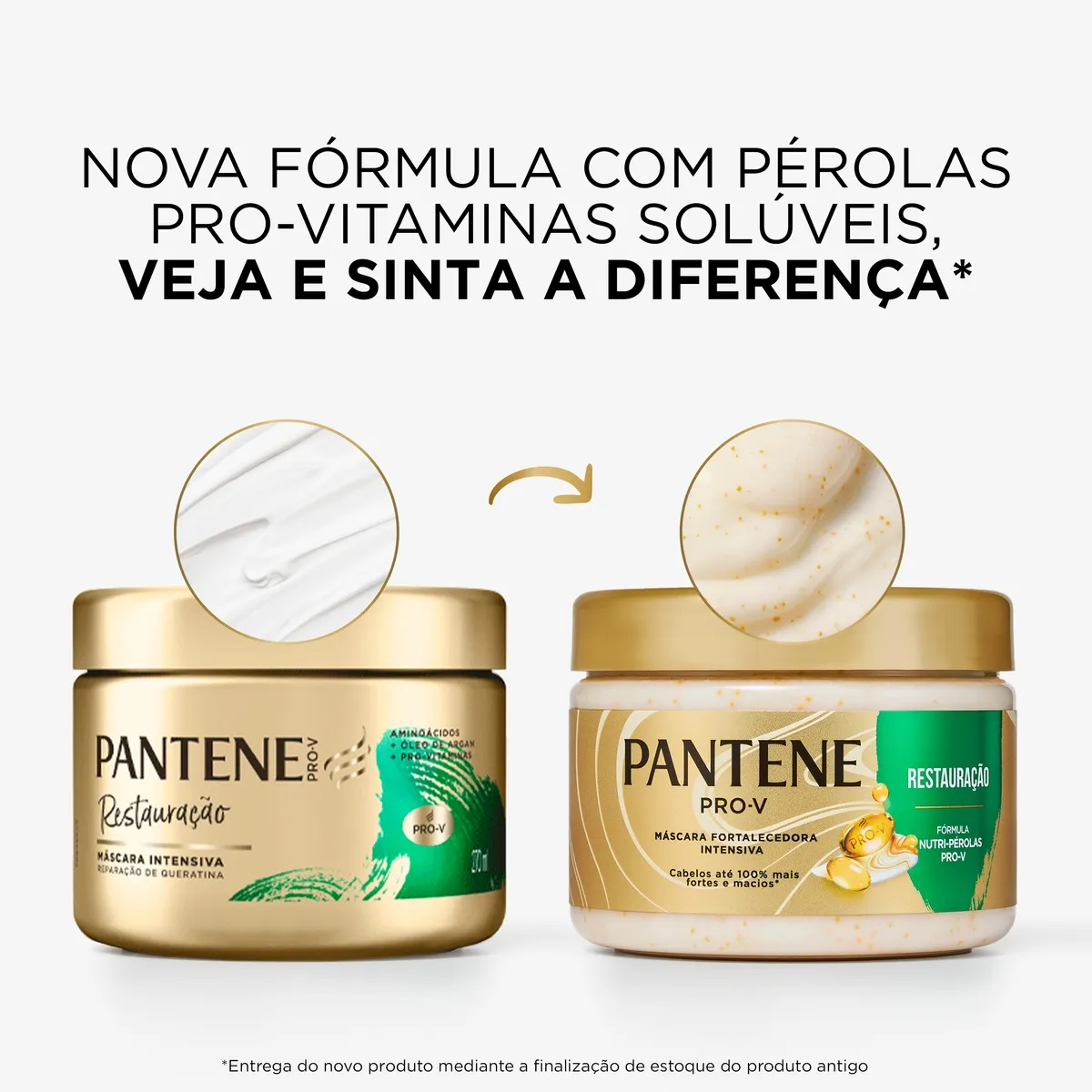 Máscara de Tratamento Pantene Pro-V Restauração Intensiva 270ml — foto 2