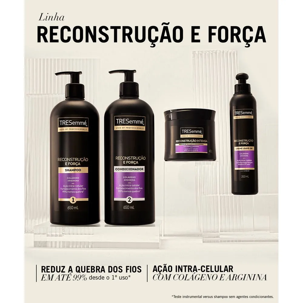 Máscara de Tratamento TRESemmé Reconstrução Intensa Colágeno e Arginina 400g — foto 6