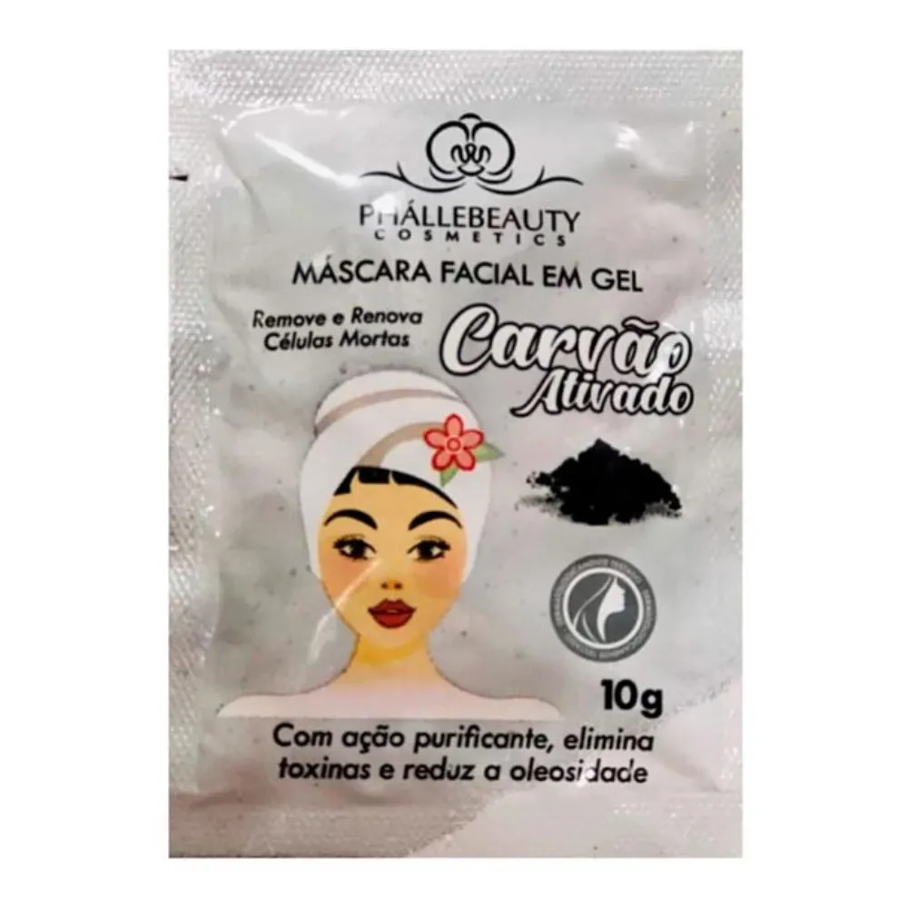 Máscara Facial Carvão Ativado Phállebeauty — foto 2